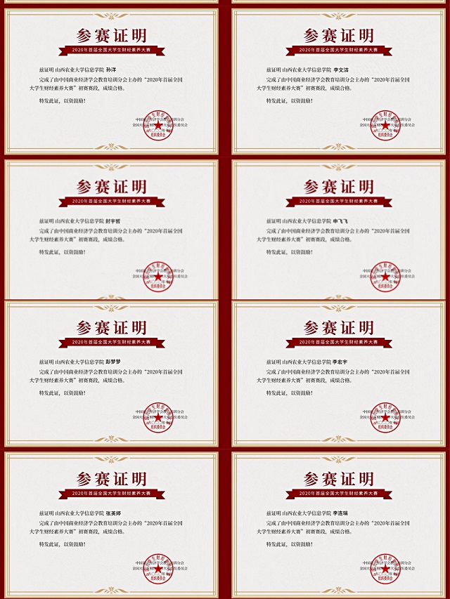 弘商书社在2020首届“全国大学生财经素养大赛”中荣获最佳组织奖