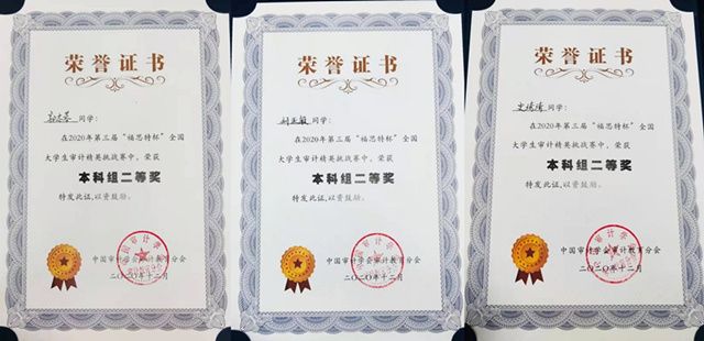 我集团学子在两项国家级学科竞赛中喜获佳绩