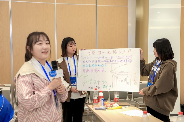 我集团师生代表赴北京参与2022公益未来·中西部就业支持项目成果汇报会