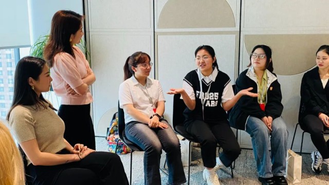 我集团师生代表赴北京参与2022公益未来·中西部就业支持项目成果汇报会