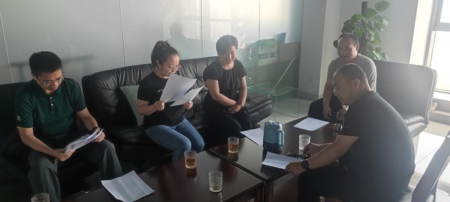太阳集团tcy8722走访山西华诚泰和会计师事务所